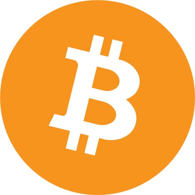completed bitcoin logo