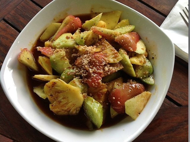 How To Make Rujak Indonesian 31 Traditional Food Steemit