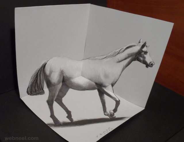 Drawing By Pencil Amazing 3d Art Steemit
