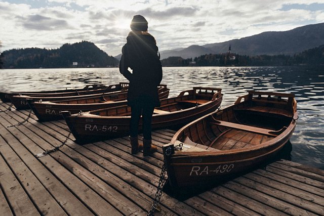 Boats on Bled