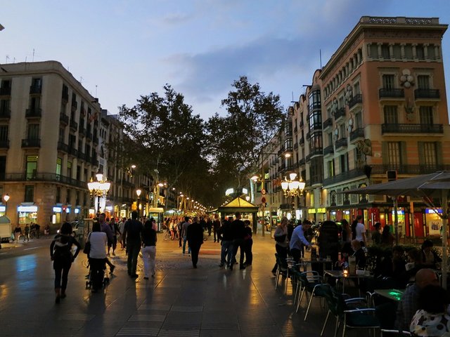 La Rambla, Barcelona