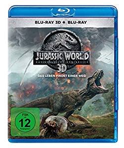 Jurassic World 2 DVD Blu-Ray 3D 