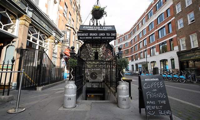 Discover The Attendant, a Victorian public toilet in London transformed into a coffee bar