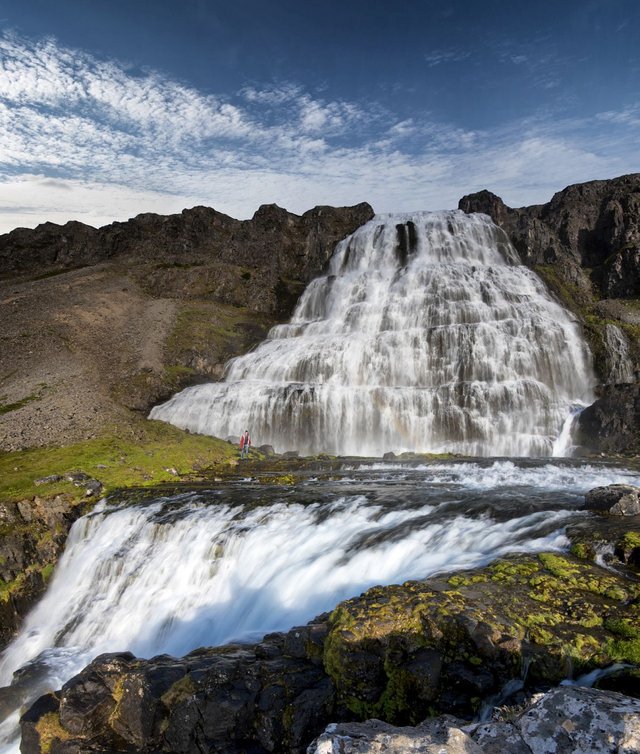 Dynjandi waterfall, Iceland