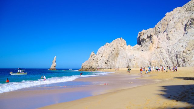 Lover’s Beach in Cabo San Lucas, Mexico, one of the world's most beautiful beaches