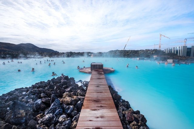 Discover Iceland's beautiful Blue Lagoon geothermal spa