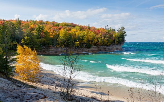 Chapel Beach at Pictured Rocks National Lakeshore