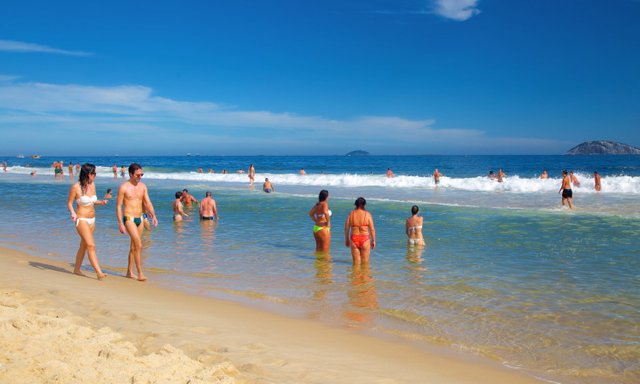 Discover the famous Ipanema Beach, one of the most beautiful beaches in Rio de Janeiro, Brazil