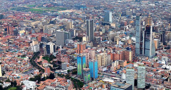 Bogota - Hauptstadt von Kolumbien. 