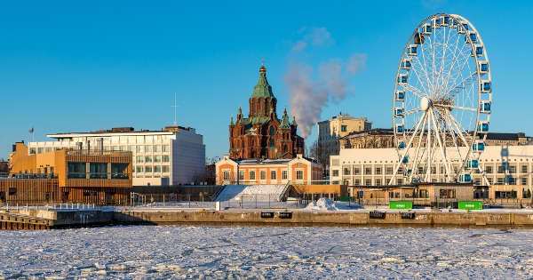 Helsinki im Winter