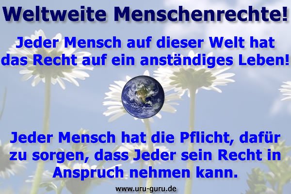 Weltweite Menschenrechte