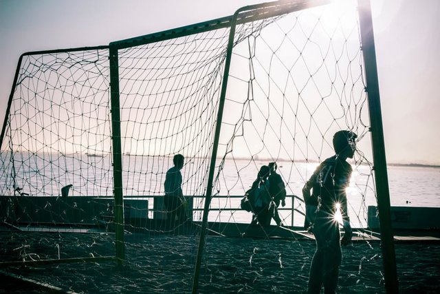 Soccer practice