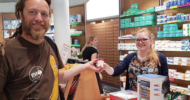 Collecting my first Medical Cannabis from the local chemist in Germany