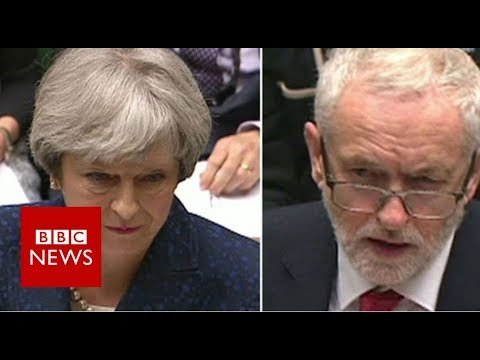 Labour leader Corbyn and PM May clash on UK-Saudi policy - BBC News