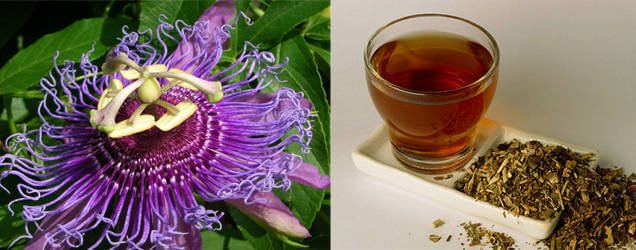 Passionflower tea