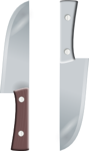 Two Knives clip art