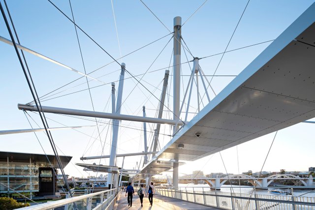 Kurilpa Pedestrian Bridge
Brisbane, Queensland