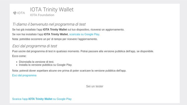 IOTA Trinity Wallet