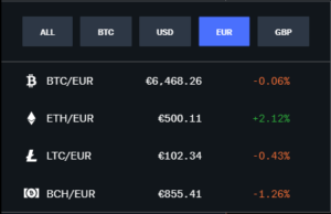 coinbase pro monete