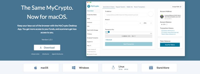 MyCrypto Wallet Ethereum ERC20