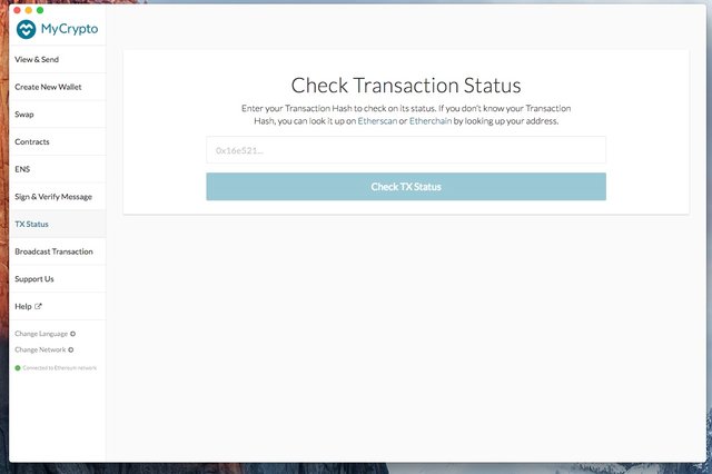 MyCrypto Wallet Ethereum ERC20