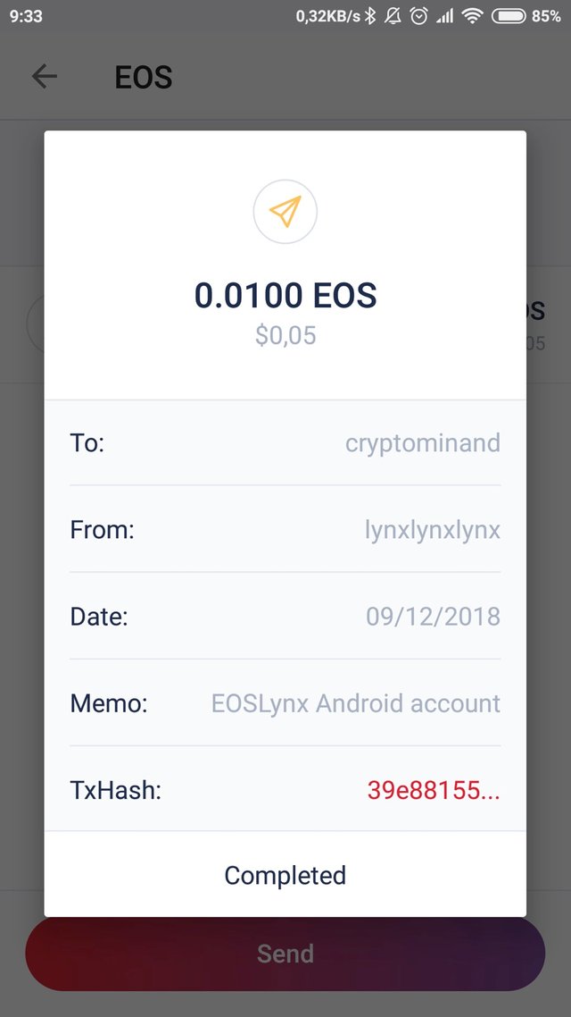 EOS Lynx Wallet EOS Android