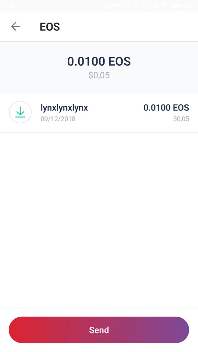 EOS Lynx Wallet EOS Android