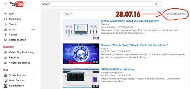 Steem Youtube