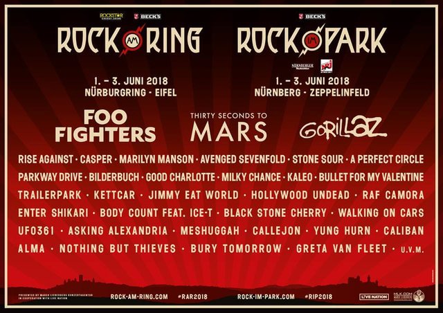 Geslagen vrachtwagen Afhankelijkheid dam Rock Am Ring 2018, Rock Music Festival in Germany — Steemit