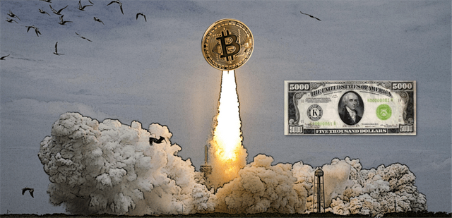 bitcoin hits 5000