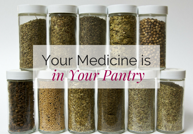 Your Medicine is in Your Pantry