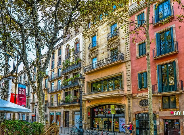 Colorful Barcelona