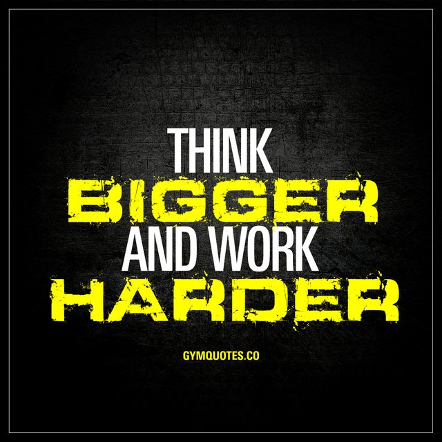 work harder