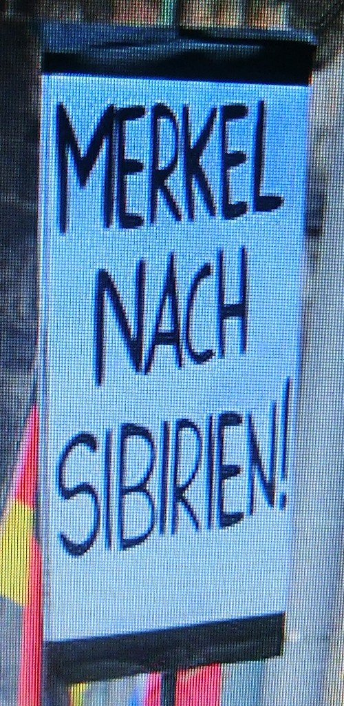 Merkel nach Sibirien