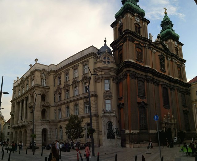 Egyetem tér in Budapest