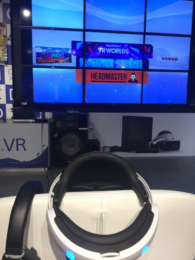 Playstation VR headset