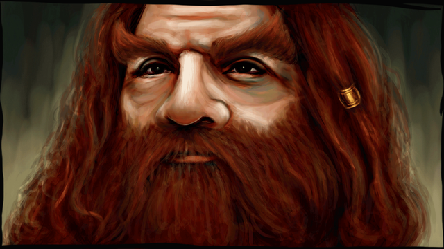 Dibujo Gimli