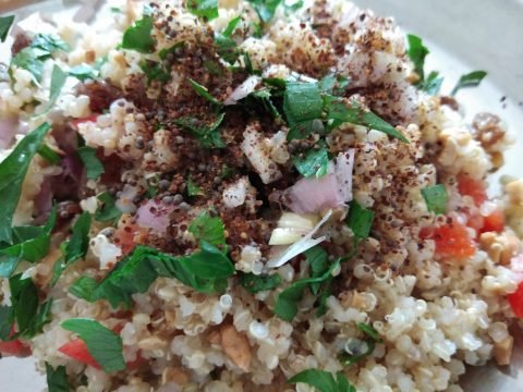 Recette N°118 - Quinoa aux noix de cajou - Crédit photo izart.fr