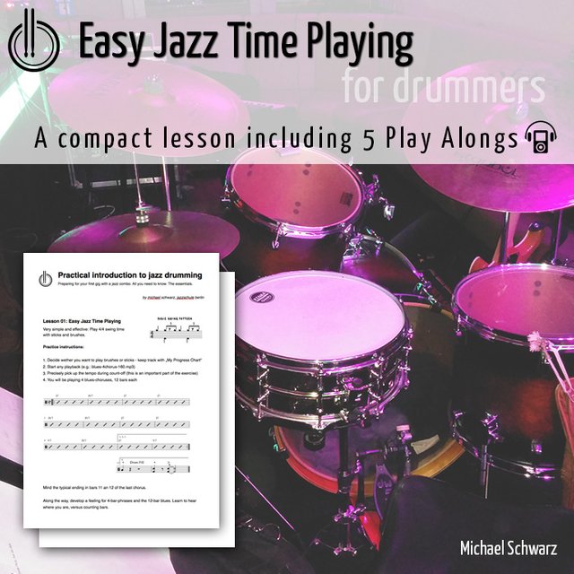 Cover: Easy Jazz Time Plaing Lesson