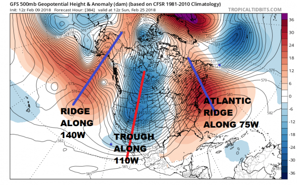 Gulf Of Alaska High Just Won't Go Away Long Range