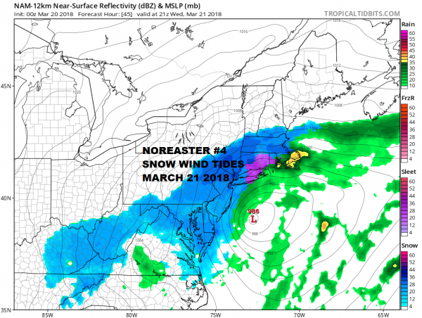 Nam Model Robust Winter Storm Watch Continues