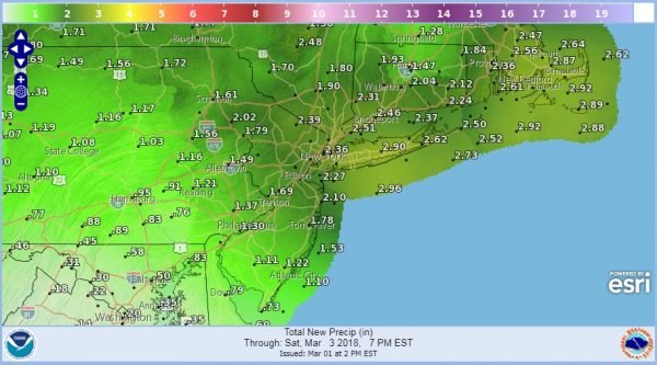 Redevelopment Secondary Low Key To Snow Forecast