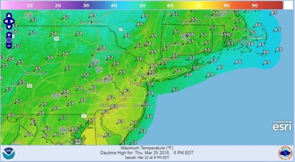 Weekend Weather Noreaster Free Until Further Notice Weekend Weather Unspringlike Spring Chill Warm Up Next Week