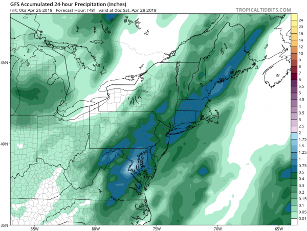 Drying Thursday, Rain Friday, Weekend Forecast