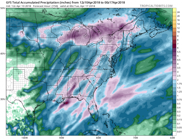 Warm Spring Temperatures But Watch The Backdoor Cold Front