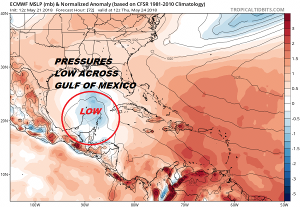 Watching Gulf of Mexico Northwest Caribbean Late Week