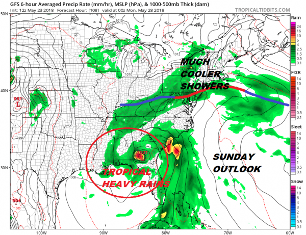 Sunshine Through Saturday Temperatures Rise Memorial Day Holiday Weekend Outlook