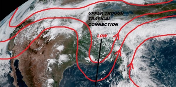 Tropical Flow Breaks Down Briefly Next Week Before Returning