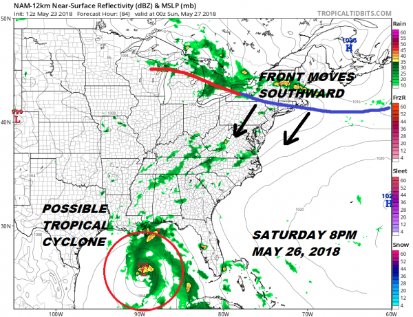 Caribbean System Better Defined Late Today, Tropical Cyclone Development Likely This Weekend