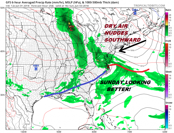 Stronger Blocking Means Optimism Grows For The Weekend Cloudy